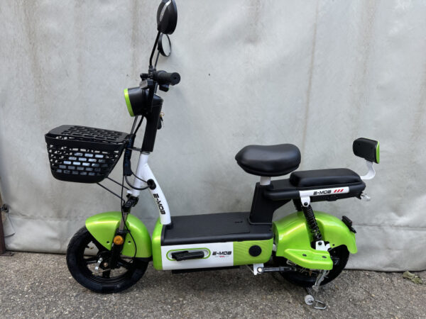 Polymobil E-MOB 38 Elektromos Robogó (Zöld-Fehér)
