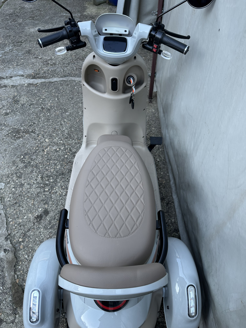 Polymobil E-MOB 40/A Elektromos Háromkerekű Jármű (Kék-Szürke) - Image 2